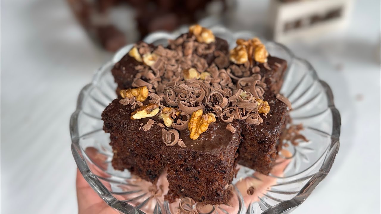 Brzi MOKRI kolač SA ORASIMA | soČan, mekan, preukusan - PROBAJTE 🥰🙈