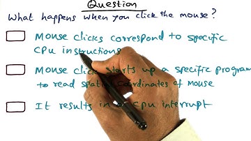 Mouse Click Quiz - Georgia Tech - Advanced Operating Systems