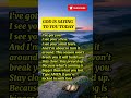 God is saying to you... #trendingshorts #goesviral #prayer #hope #motivation #gospel