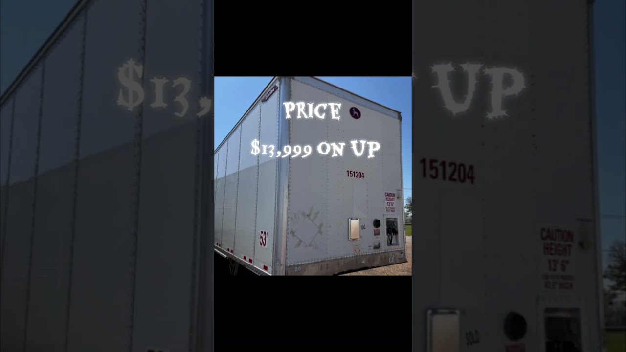Dry Vans for Sale!! 2014- 2016 Units for Sale. Dallas, TX. 