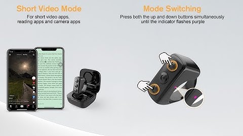 Remote Control for TikTok, Page Turner for Kindle App, Bluetooth Camera Video Recording Remote