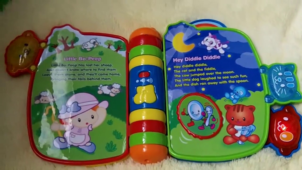 VTech Rhyme and Discover Book - YouTube