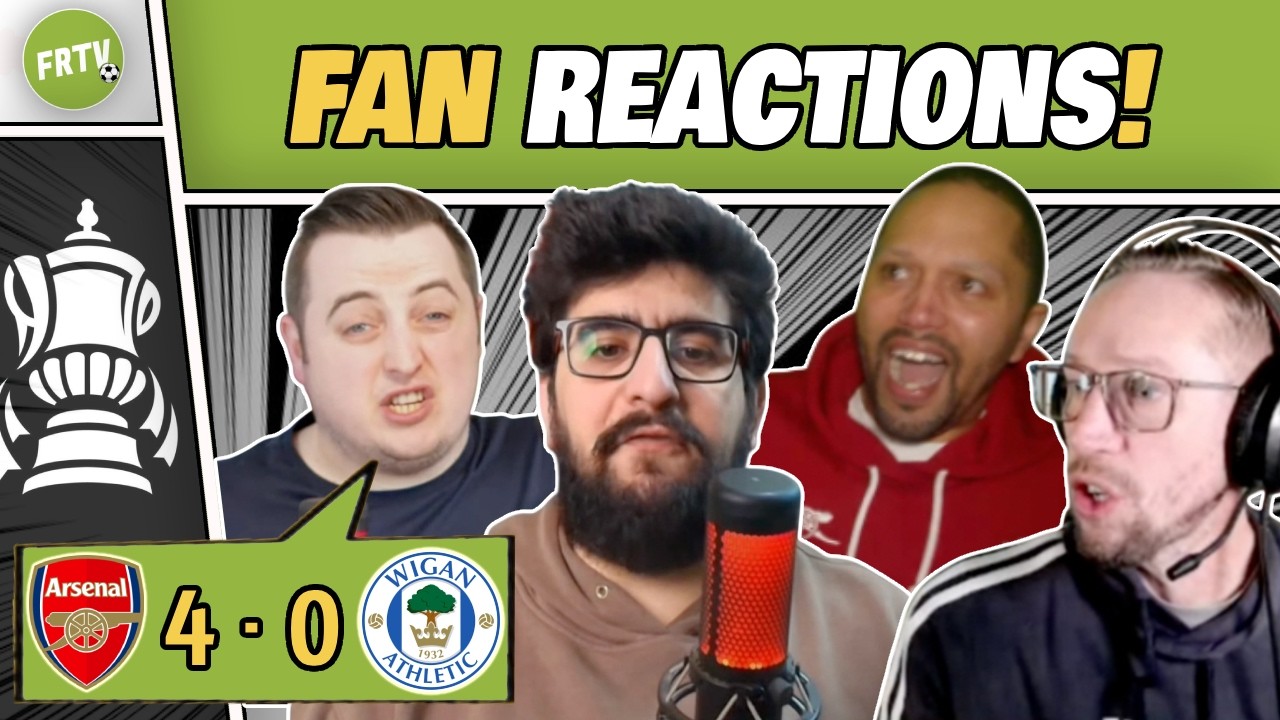 ARSENAL HATERS HUMILIATED 😂 Fans GO CRAZY After 4-0 FA Cup DESTRUCTION ...