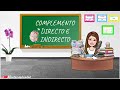 Complemento directo e indirecto🌟Ejercicios fáciles😀