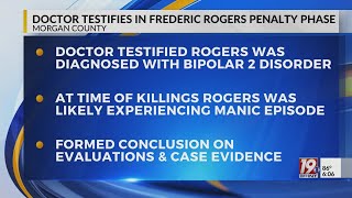 Doctor Testifies During Frederic Rogers's Penalty Phase | September 4, 2024 | News 19 at 6 p.m.