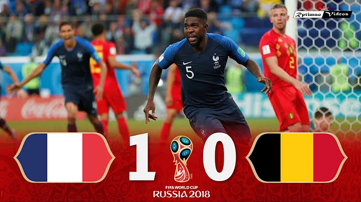 France 1 x 0 Belgium ● 2018 World Cup Semifinal Extended Goals & Highlights HD
