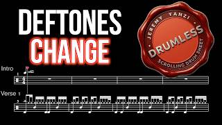 Deftones - Change | Drumless - YouTube