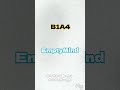 B1A4 Empty Mind 歌った