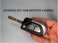 Citroen DS3 Key Fob Battery Replacement