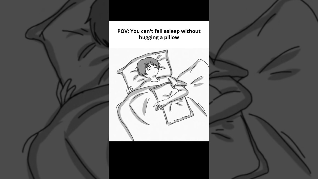 That one pillow you can’t sleep without hugging 