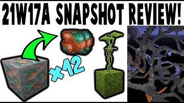 Noodle Caves! 1.17 Minecraft Cave Update (21w17a Review)