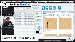 Alabama Crimson Tide - Pistol Back Screen | FastDraw Chalk Talk with @TonyMillerCoach