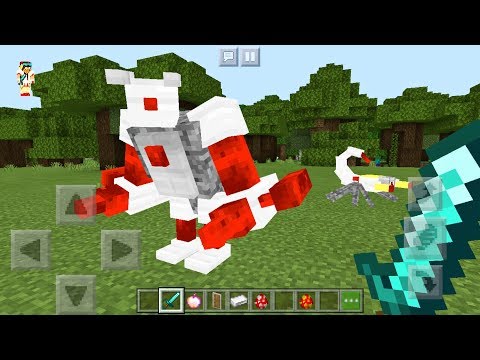 5 РЕДСТОУН МОНСТРОВ - МОД ДЛЯ Minecraft PE 1.12.0.4 - 1.11.1!