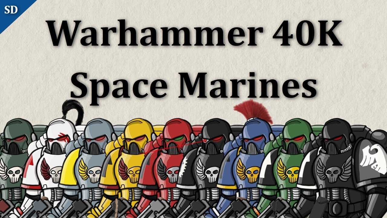 40K Space Marines (Speed Draw)