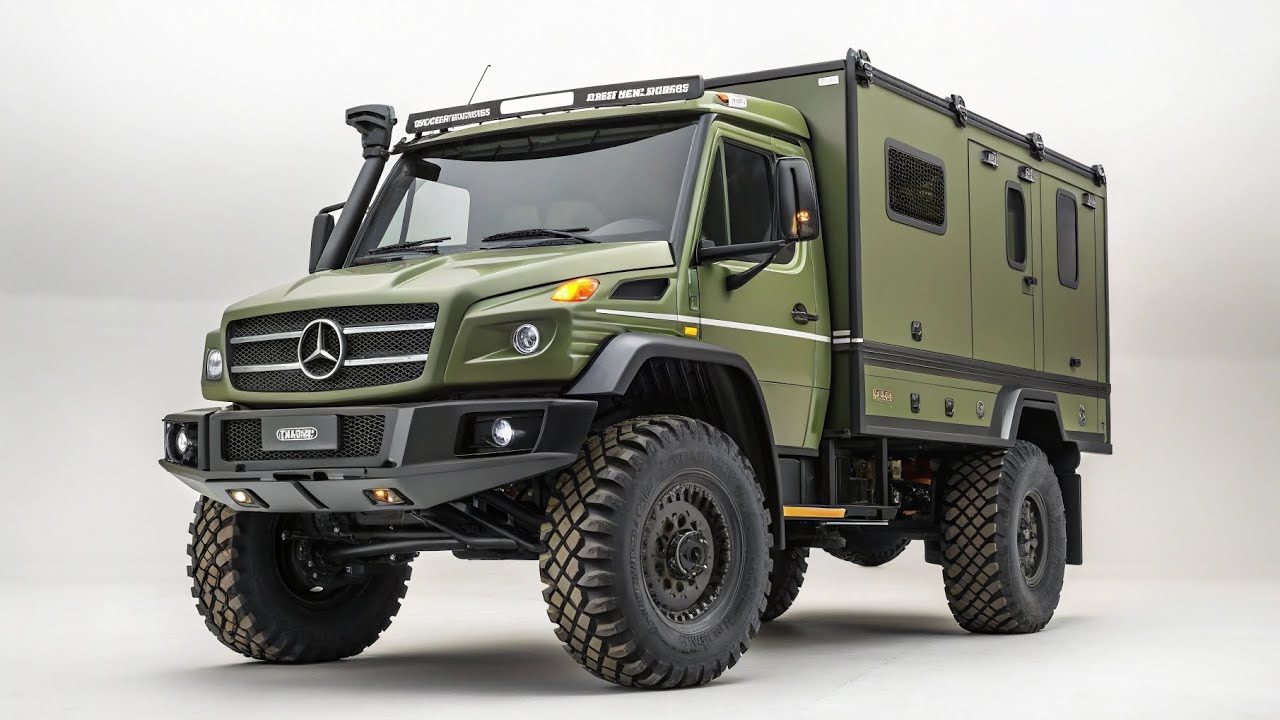 2026 Mercedes Unimog Expedition – The Ultimate Olive Green Off-Road ...