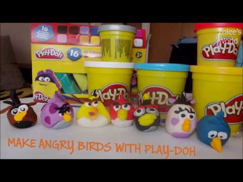 angry birds play doh set