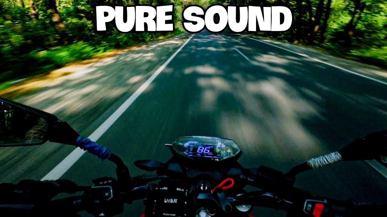 N250 Pure Exhaust Sound | N250 Hyper Ride With Pure Exhaust Sound | N250 In Sevoke Forest Part-1