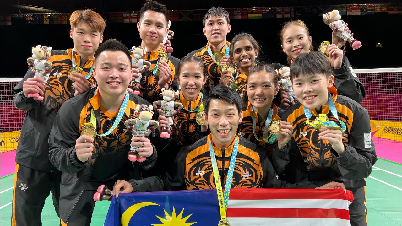 Malaysia won the Commonwealth Games Team Event 2022 🥇