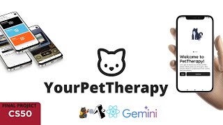 cs50X final project: Your Pet Therapy with Expo 51, Tamagui, and Gemini AI