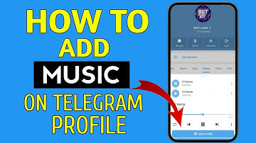How To Add Music On Telegram Profile | Add Music On Telegram Profile | Telegram Profile Pe Music 