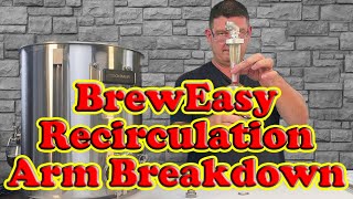 Blichmann Brew easy compact - Direct Deposit Recirculation Arm and Monitoring Glass Breakdown