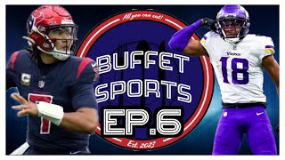 Predicting the Texans & Vikings records, & what NFL teams have the most player arrests!
