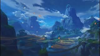 30 minutes QINGCE VILLAGE OST THEME (NIGHT TIME) - Genshin Impact