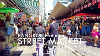 Walking Through Bangkok’s Largest Clothing Market | Pratunam Soi Phetchaburi 21