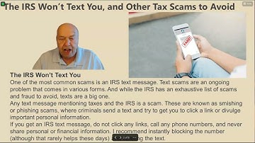 The IRS Won’t Text You, and Other Tax Scams to Avoid