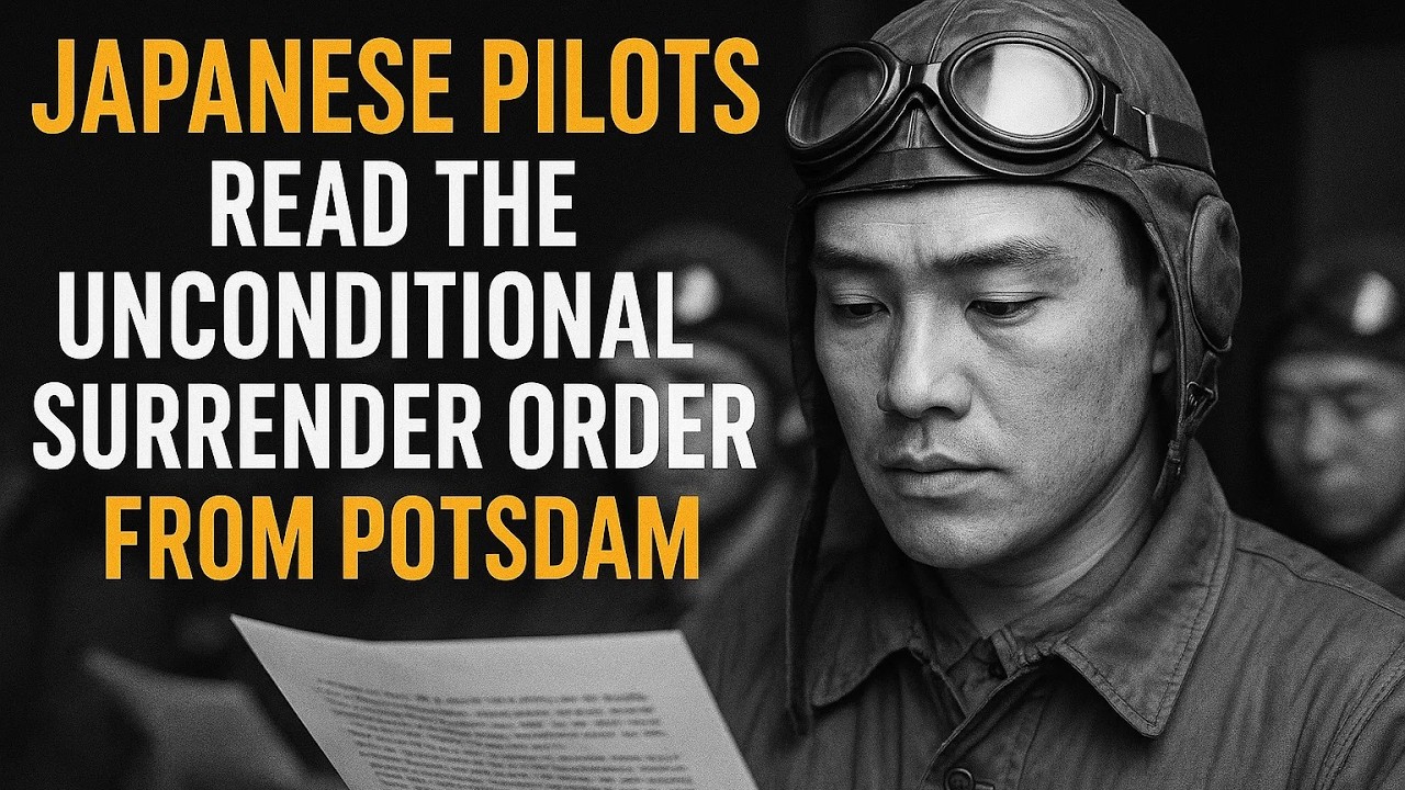 Что произошло, когда японские пилоты зачитали приказ о безоговорочной капитуляции из Потсдама?