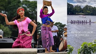 Water festival lowell Massachusetts USA Cambodian highlights