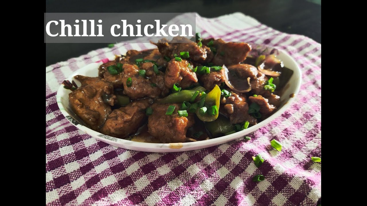 Chilli chicken recipe | How to make chilli chicken recipe | Raziya