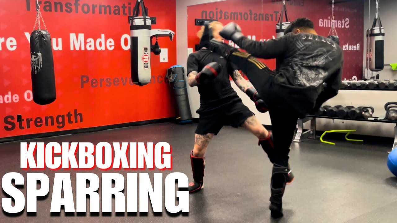 Light Kickboxing Session - YouTube