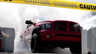 Dodge Ram Pops Tires Then Keeps Going! - Street Distortionz 3rd Annual Light Em’ Up Burnout Contest