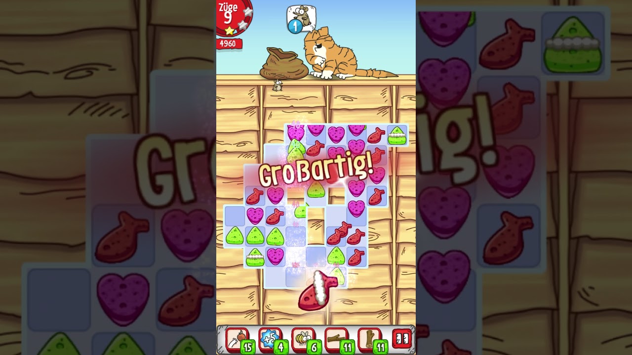 Simon’s Cat Crunch Time Level 154 [Gameplay Walkthrough] Android [Tactile Games]