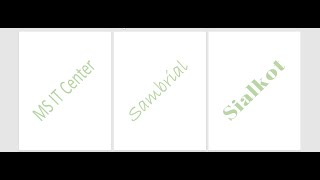 Celebrity Add Multiple Watermarks in a Single Word Document | MS Word Tutorial Profile