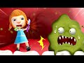 Doctor Treats Dirty Teeth &amp; Little Monster | Funny Cartoon for Kids | Dolly and Friends 3D