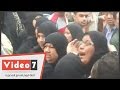انهيار أقارب شهيد المحلة لحظة تشييع جثمانه