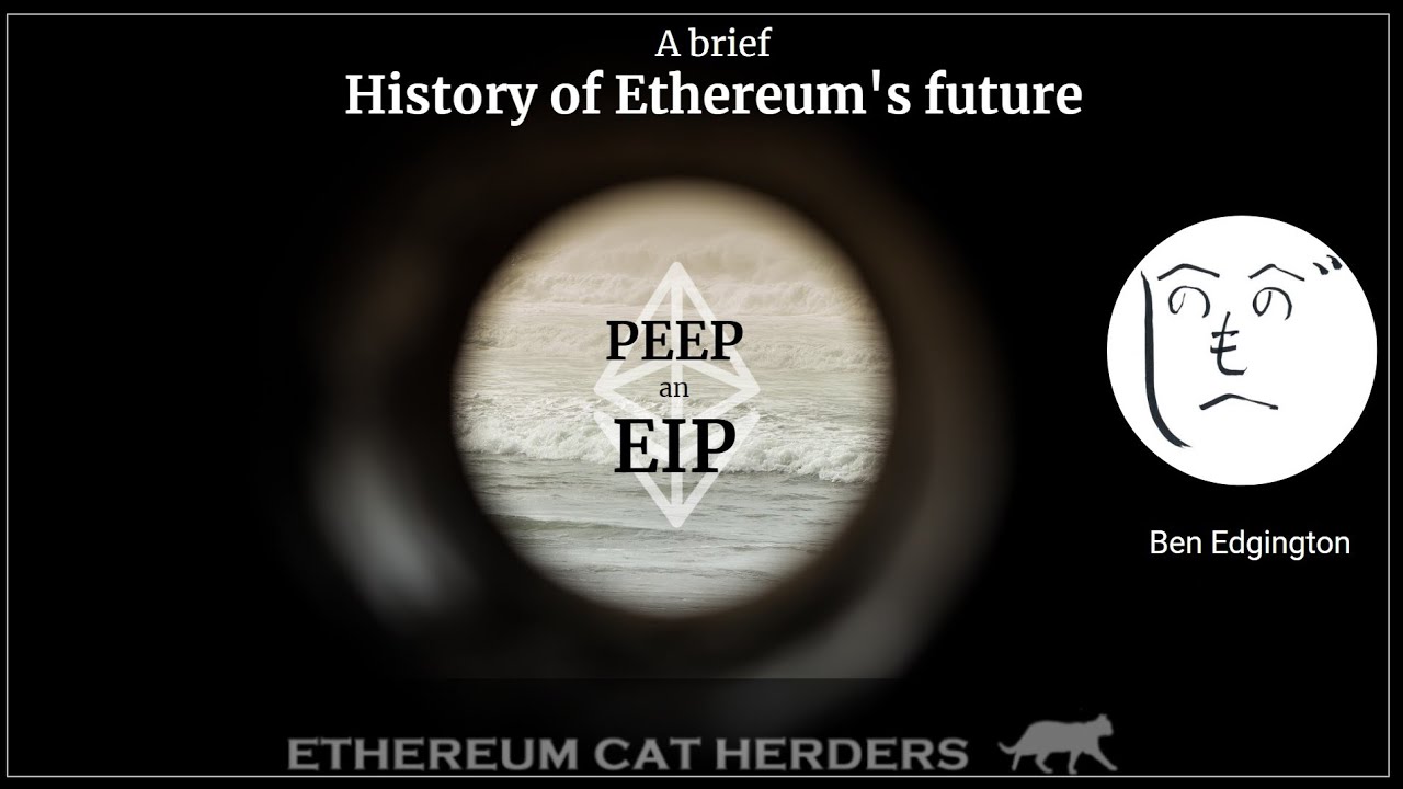 PEEPanEIP #40: A Brief History of Ethereum's Future with Ben Edgington