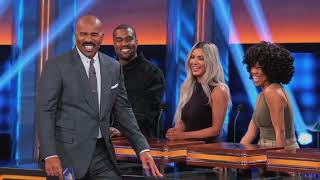 Kim \& Kanye and the Kardashians clash! All the CRAZIEST MOMENTS!!!  Celebrity Family Feud +++++ 16