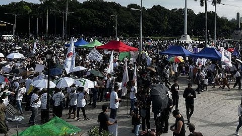 UPDATE INC RALLY SA LUNETA, DAGSA NA ANG MARAMING TAO.