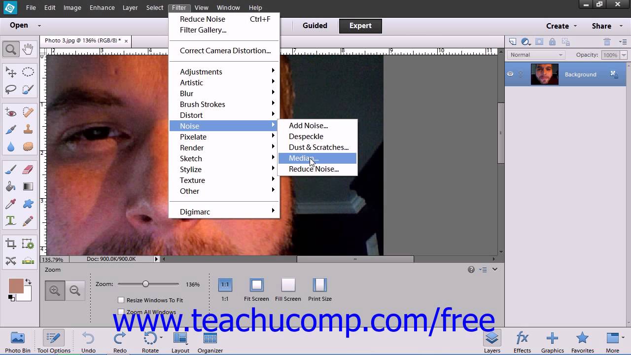 Photoshop Elements 12 Tutorial Repairing Photos Adobe Training Lesson ...