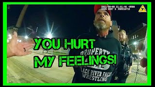 Ego Driven Cop Detains And Cites Man For Free Speech