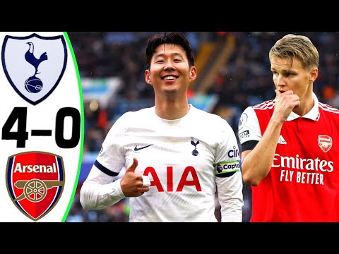 Tottenham vs Arsenal 4-0 - All Goals and Highlights - 2024 