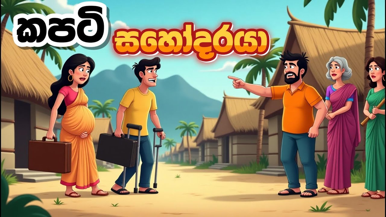 කපටි  සහෝදරයා-Sinhala cartoon/ Sinhala Lama kathandara #cartoon #sinhalacartoon #animation