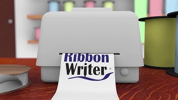 Print onto narrow ribbon - Deluxe Label Master