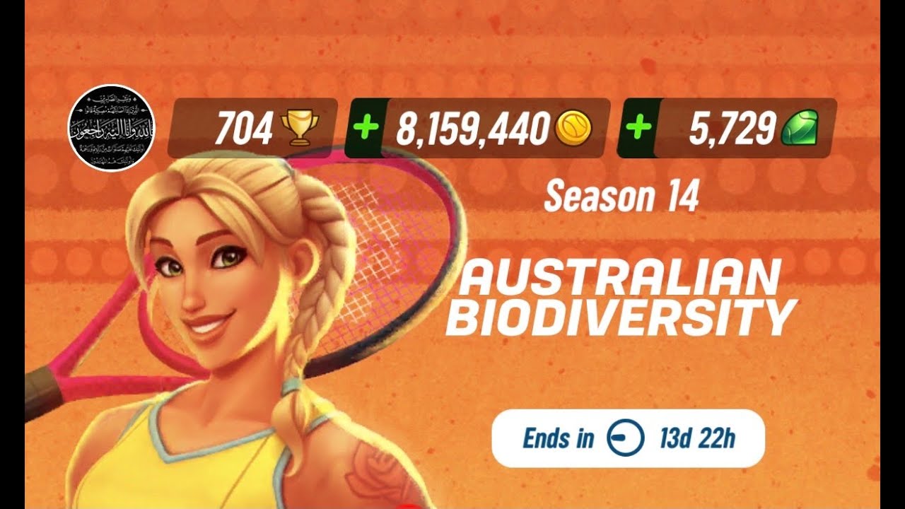 Tennis clash 3d tennis game play walkthrough new season 14 [ AUTRALIN