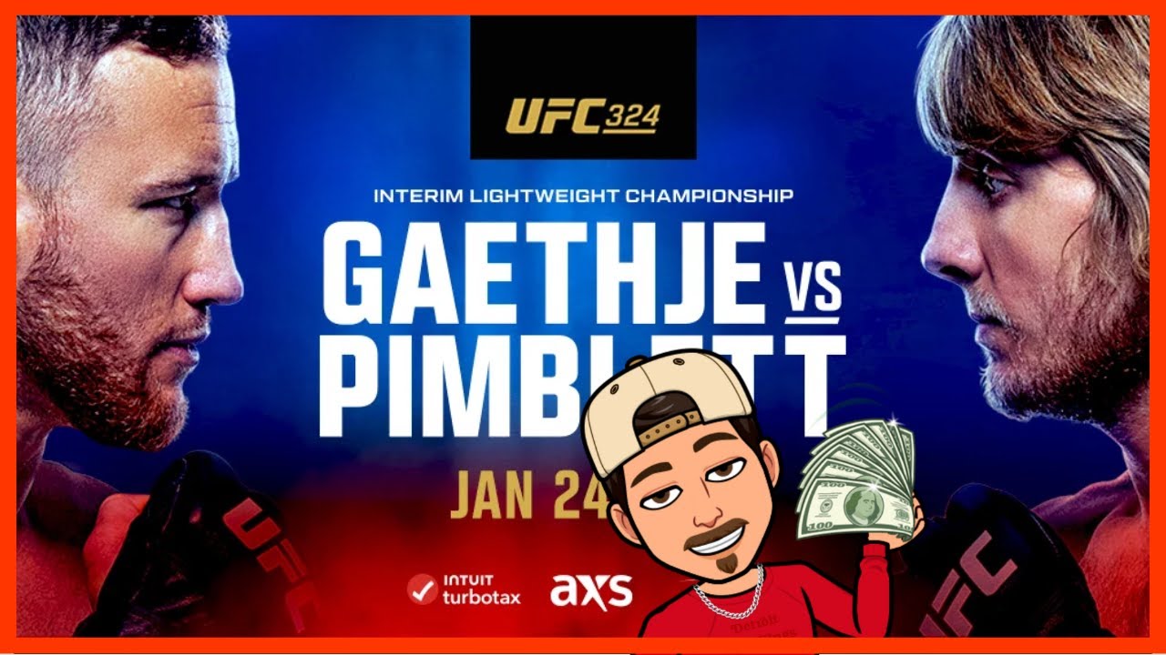 🔴 UFC 324 Gaethje vs Pimblett Live Fight Companion