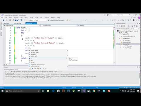 C++  Exception Divide by zero 0