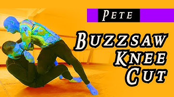 BJJ Guard Pass Idea #2 - Buzzsaw Knee Cut Pass - demonstrated by Pete  ||  We Shall Pass !!
